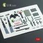 F-8J Crusader - interior 3D decals for Hasegawa kit, 1/48 - Kelik K...