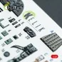 Bristol Beaufighter Mk.VI - interior 3D decals for Tamiya kit, 1/48...