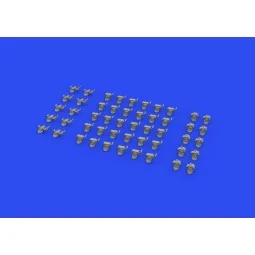 WWII German clamps Type 1 PRINT, 1/35 - Eduard Accessories 635017