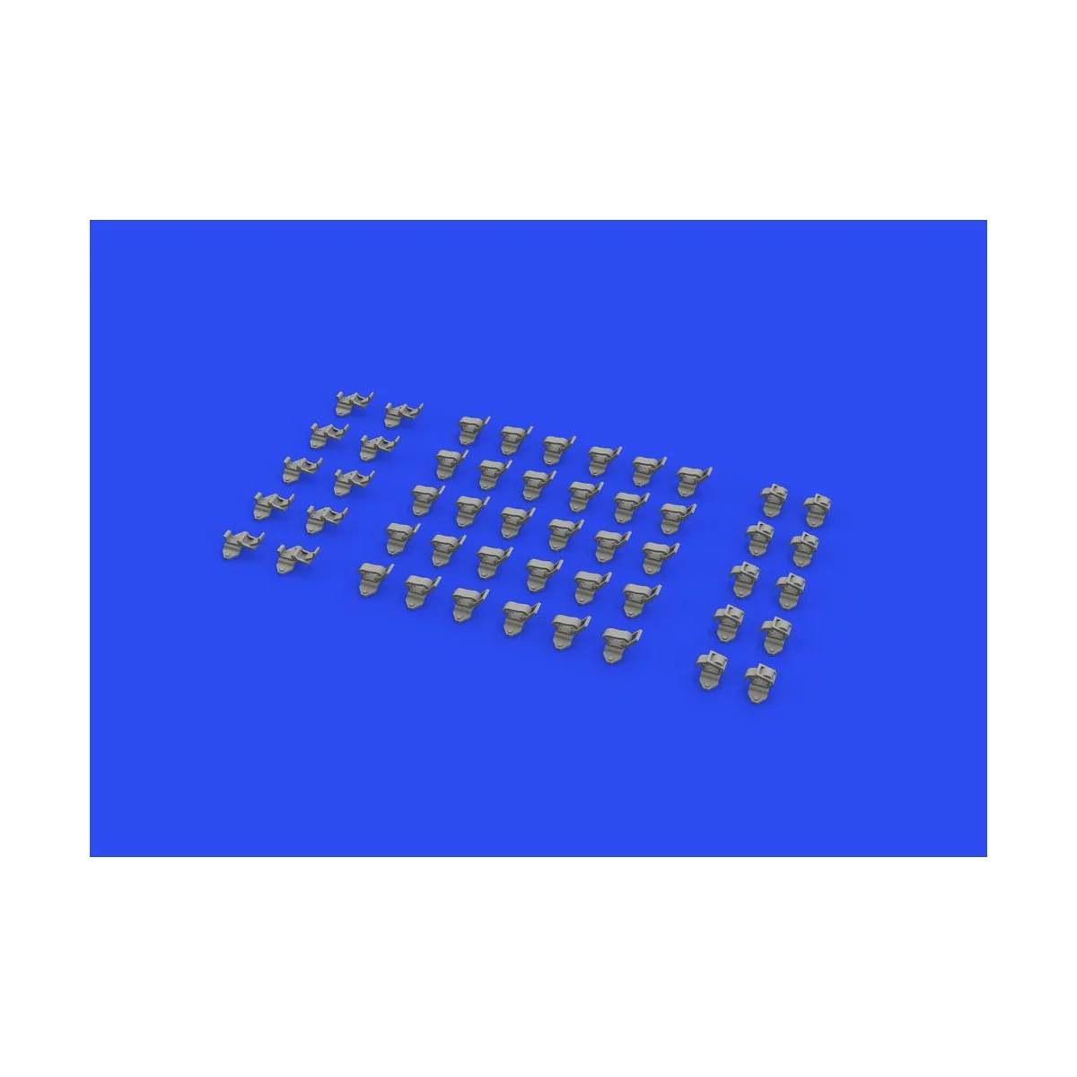 WWII German clamps Type 1 PRINT, 1/35 - Eduard Accessories 635017