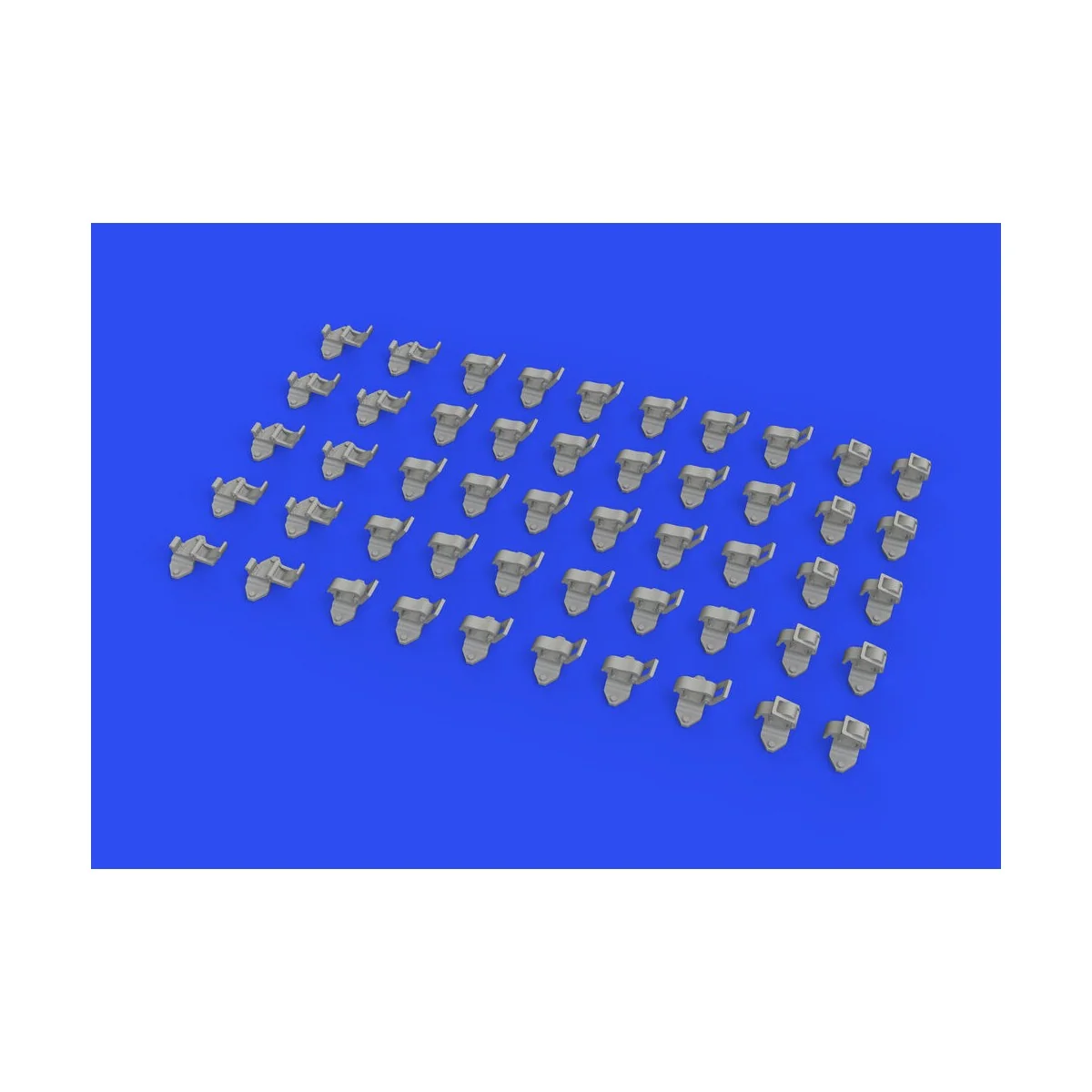 WWII German clamps Type 1 PRINT, 1/35 - Eduard Accessories 635017