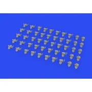 WWII German clamps Type 1 PRINT, 1/35 - Eduard Accessories 635017