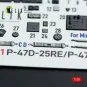 P-47D - 25RE/28RA - interior 3D decals for MiniArt kit, 1/48 - Keli...