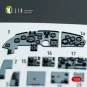 Do-217 N/J - interior 3D decals for ICM kit, 1/48 - Kelik K48143