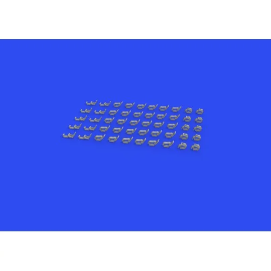 WWII German clamps Type 2 PRINT for, 1/35 - Eduard Accessories 635021