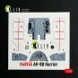 AV-8B Harrier - interior 3D decals for Hasegawa kit, 1/48 - Kelik K...