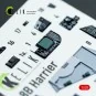 AV-8B Harrier - interior 3D decals for Hasegawa kit, 1/48 - Kelik K...
