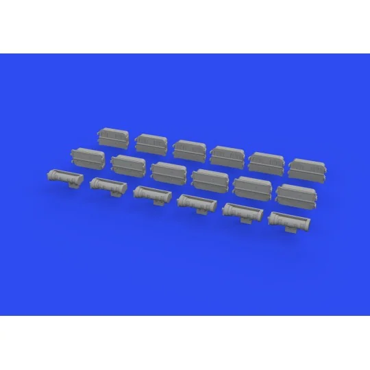 WWII German NOTEK rear lights PRINT 1/35 for - Eduard Accessories 6...