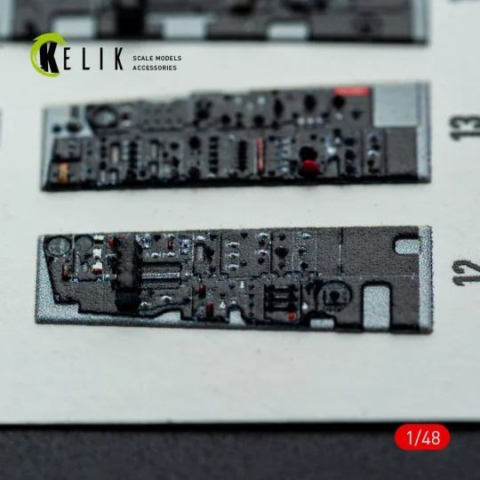 F-4E - interior 3D decals for Hasegawa kit, 1/48 - Kelik K48148