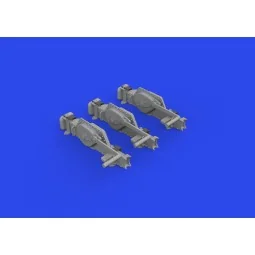 WWII German 10 ton jacks PRINT, 1/35 - Eduard Accessories 635024