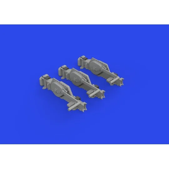 WWII German 10 ton jacks PRINT, 1/35 - Eduard Accessories 635024 WWII German 10 ton jacks PRINT, 1/35 - Eduard Accessories 635024