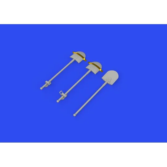 WWII German shovels PRINT, 1/35 - Eduard Accessories 635025