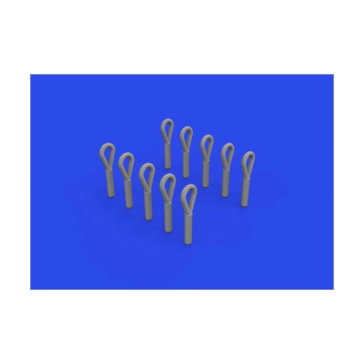 WWII German towing cable eyes PRINT 1/35 - Eduard Accessories 635027