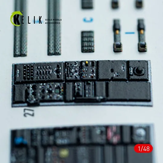 F-14A - interior 3D decals for GWH kit, 1/48 - Kelik K48161
