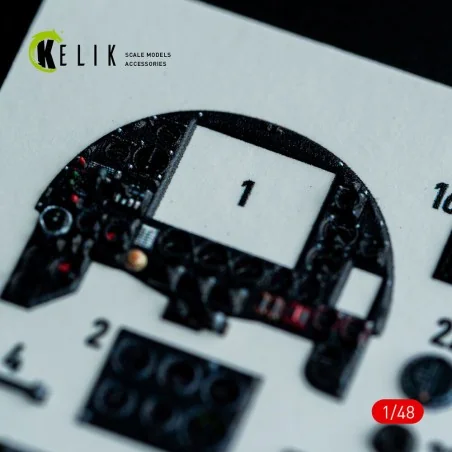 Hampden B.Mk.1 - interior 3D decals for ICM kit, 1/48 - Kelik K48162