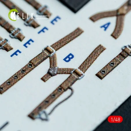 Hampden B.Mk.1 - interior 3D decals for ICM kit, 1/48 - Kelik K48162