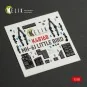 MH-6J Little Bird - interior 3D decals for ICM kit, 1/48 - Kelik K4...