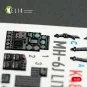 MH-6J Little Bird - interior 3D decals for ICM kit, 1/48 - Kelik K4...