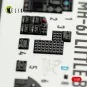 MH-6J Little Bird - interior 3D decals for ICM kit, 1/48 - Kelik K4...