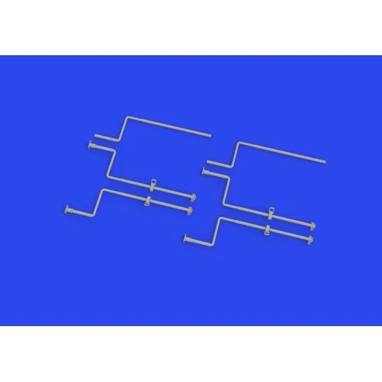 WWII German starter crank handles PRINT 1/35 - Eduard Accessories 6...