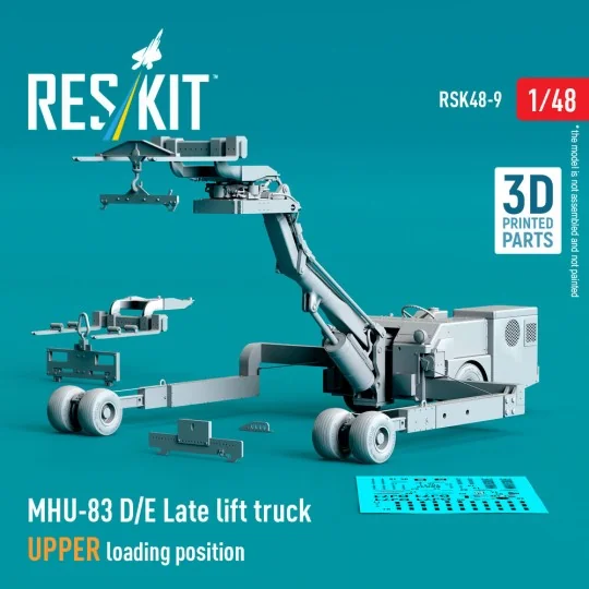 MHU-83 D/E Late lift truck UPPER loading position (3D Printed model...