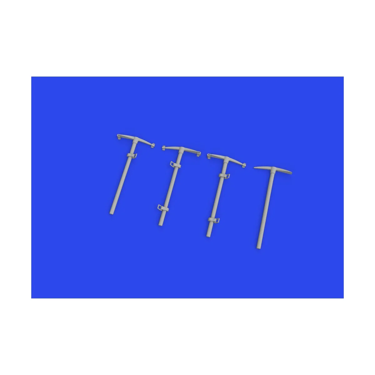 WWII German pickaxes PRINT 1/35 - Eduard Accessories 635032