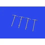 WWII German pickaxes PRINT, 1/35 - Eduard Accessories 635032