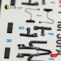 F-16I SUFA - interior 3D decals for GWH kit, 1/48 - Kelik K48169