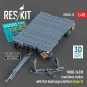 MHU-141M munitions trailer with flat bed/cargo platform (type 2) (3... MHU-141M munitions trailer with flat bed/cargo platform (type 2) (3...