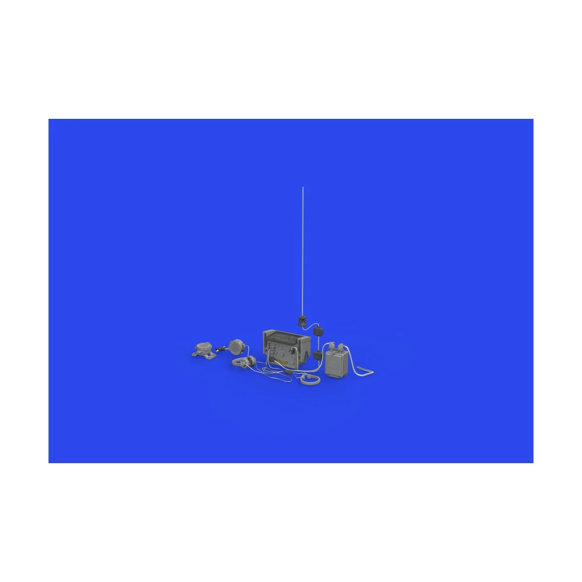 Sd.Kfz. 251/1 Ausf. C radio equipment PRINT 1/35 ACADEMY - Eduard A...