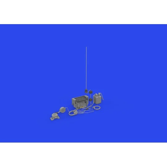 Sd.Kfz. 251/1 Ausf. C radio equipment PRINT 1/35 ACADEMY - Eduard A...