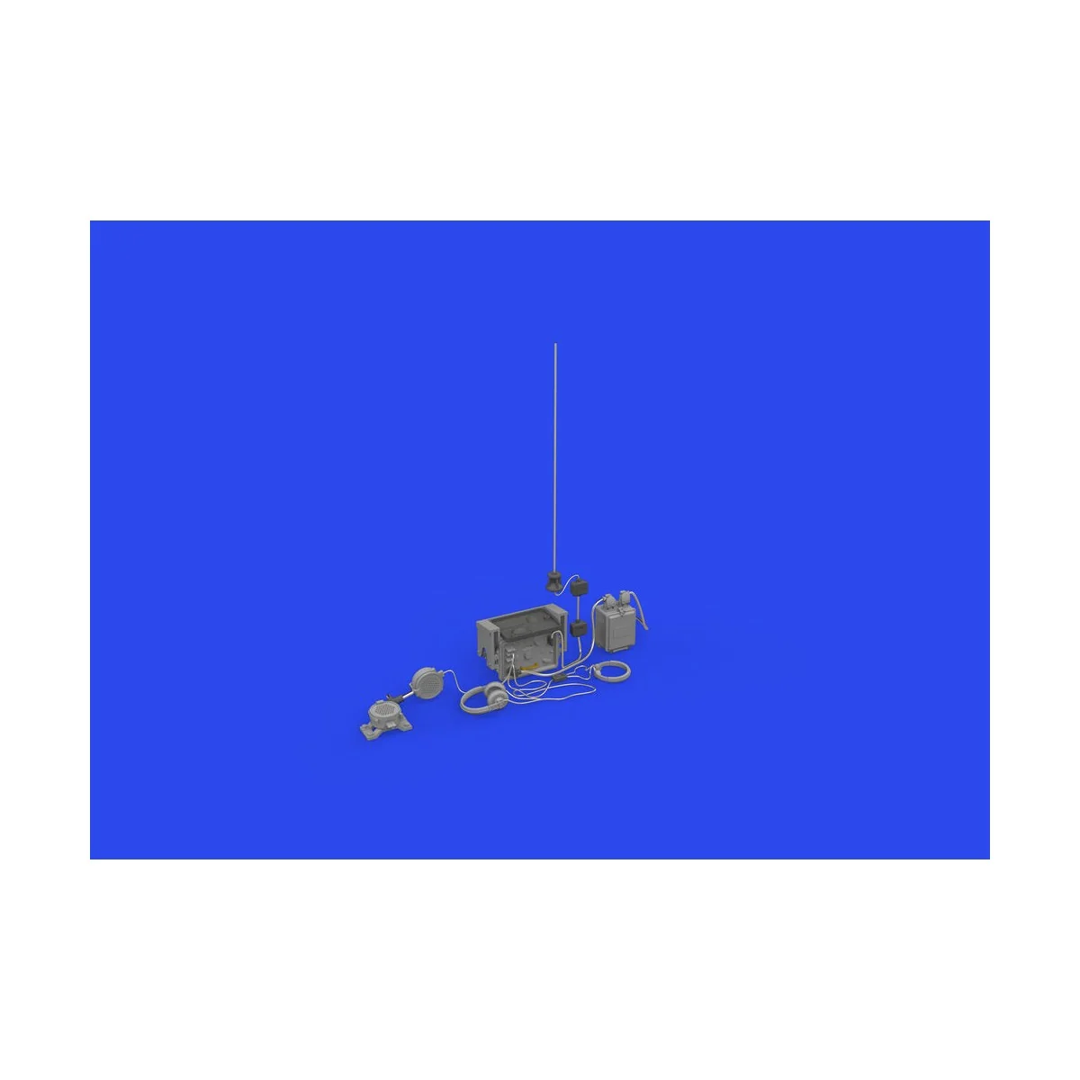 Sd.Kfz. 251/1 Ausf. C radio equipment PRINT 1/35 ACADEMY - Eduard A...