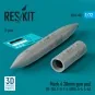 Mark 4 20mm gun pod (1 pcs) (OV-10A, F-8, F-4 (USN), A-4, A-6A) (3D...
