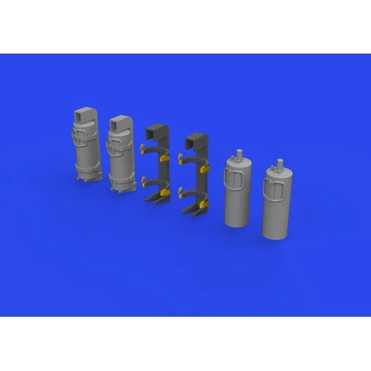 WWII German fire extinguishers PRINT 1/35 - Eduard Accessories 635034