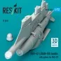 GBU-62 (JDAM-ER) bombs with pylons for MiG-29 Fulcrum (2 pcs) (3D P...