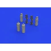 WWII German fire extinguishers PRINT, 1/35 - Eduard Accessories 635034