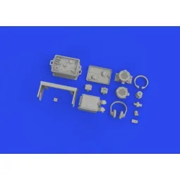 Sd.Kfz. 251/1 Ausf. C radio equipment dark yellow PRINT 1/35 ACADEM...