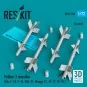 Python 3 missiles (4 pcs) (Kfir, F-15, F-16, MiG-21, Mirage F.1, JF...