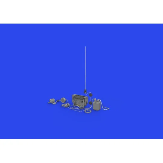 Sd.Kfz. 251/1 Ausf. C radio equipment dark yellow PRINT 1/35 ACADEM...