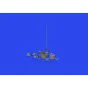 Sd.Kfz. 251/1 Ausf. C radio equipment dark yellow PRINT 1/35 ACADEM...