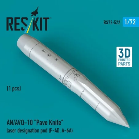 AN/AVQ-10 Pave Knife laser designation pod (1 pcs) (F-4D, A-6A) (3D...