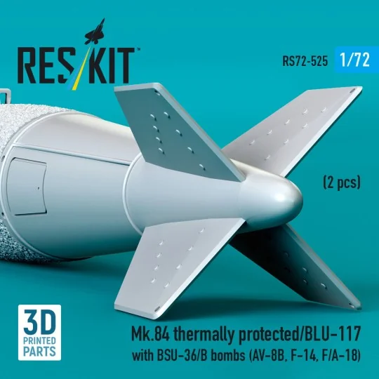 Mk.84 thermally protected/BLU-117 with BSU-36/B bombs (2 pcs) (AV-8...