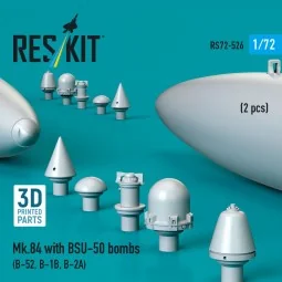 Mk.84 with BSU-50 bombs (2 pcs) (B-52, B-1B, B-2A) (3D Printed), 1/... 2