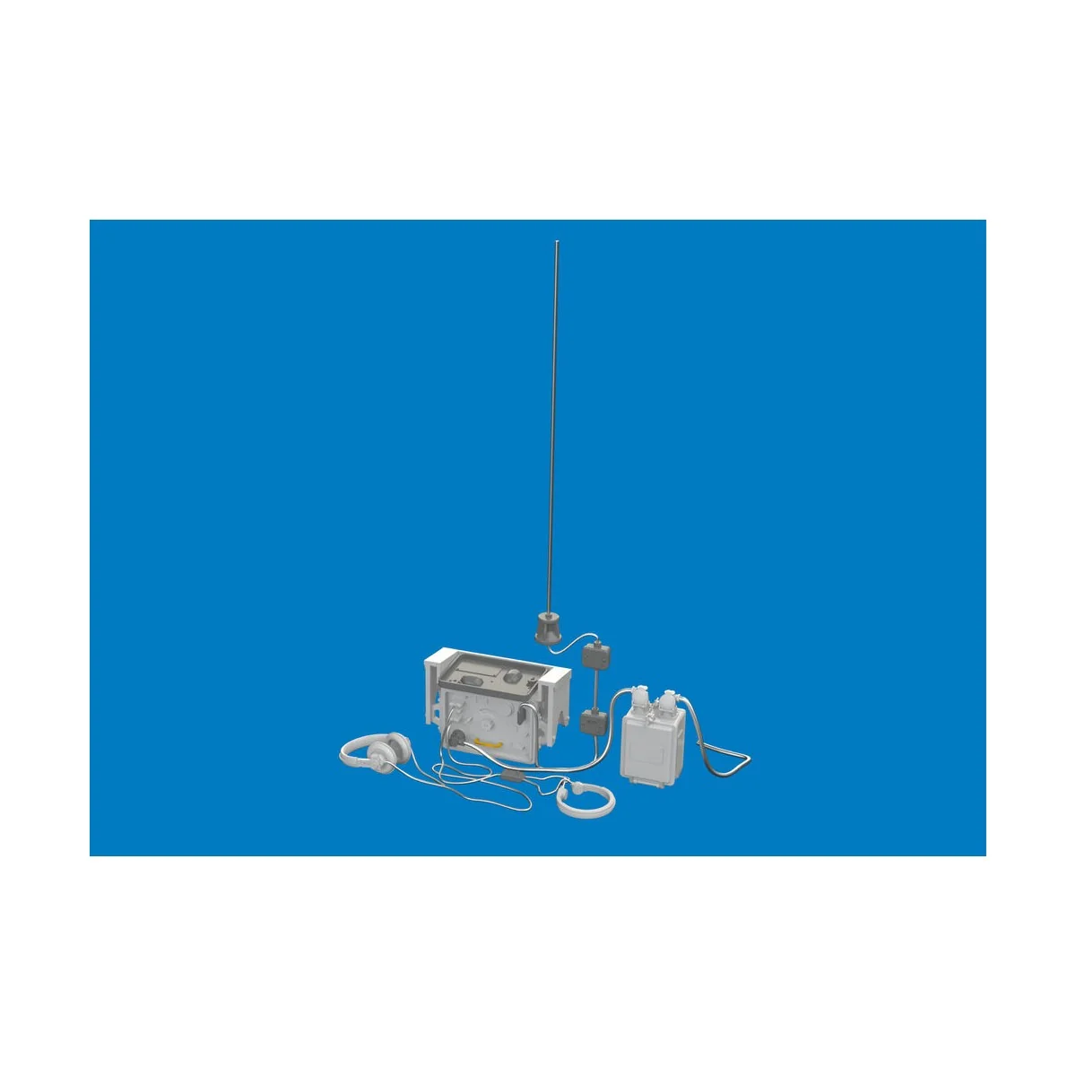 Sd.Kfz. 251/1 Ausf. D radio equipment dark yellow PRINT BORDER MODE...