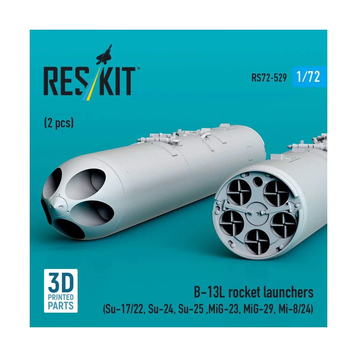 B-13L rocket launchers (2 pcs) (Su-17/22, Su-24, Su-25, MiG-27, MiG...