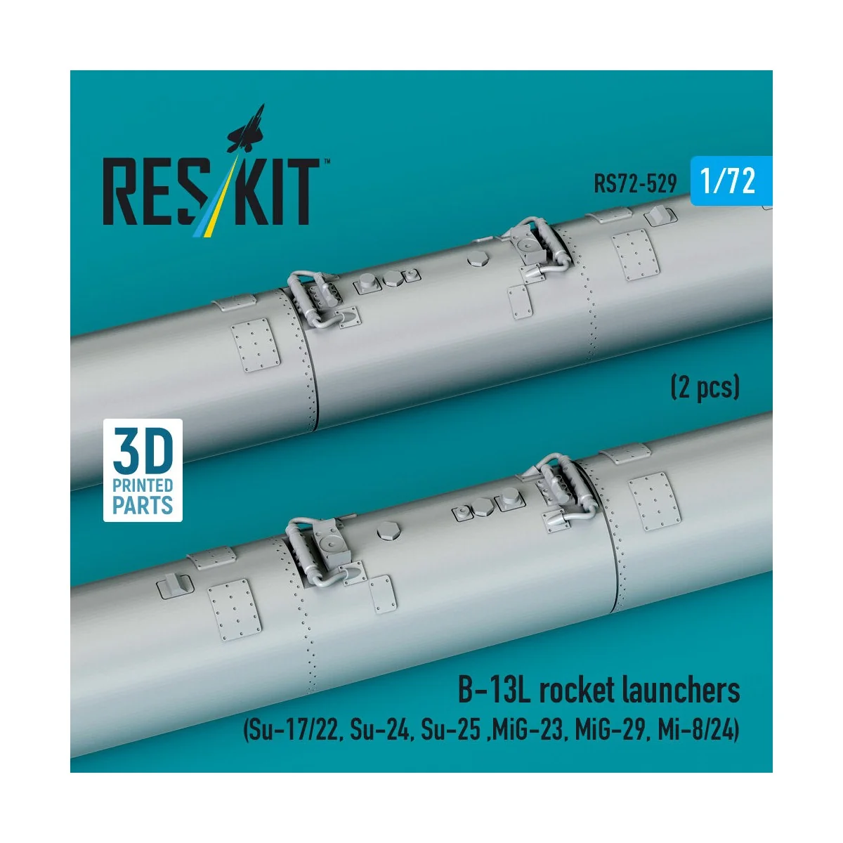 B-13L rocket launchers (2 pcs) (Su-17/22, Su-24, Su-25, MiG-27, MiG...