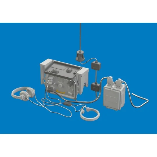 Sd.Kfz. 251/1 Ausf. D radio equipment dark yellow PRINT BORDER MODE...