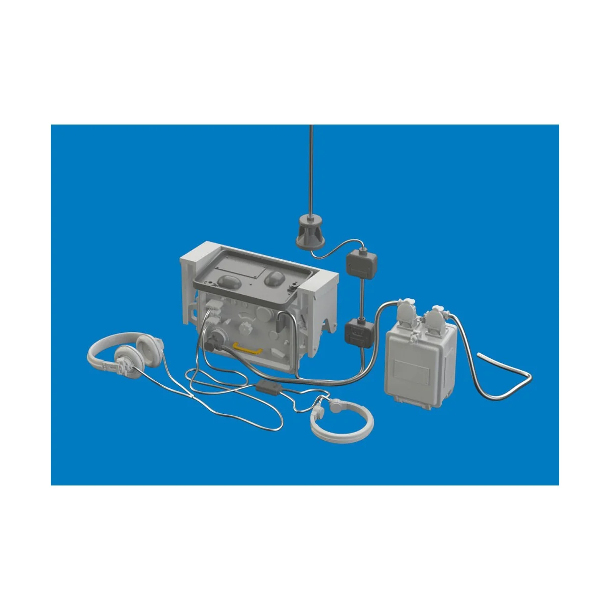 Sd.Kfz. 251/1 Ausf. D radio equipment dark yellow PRINT BORDER MODE...