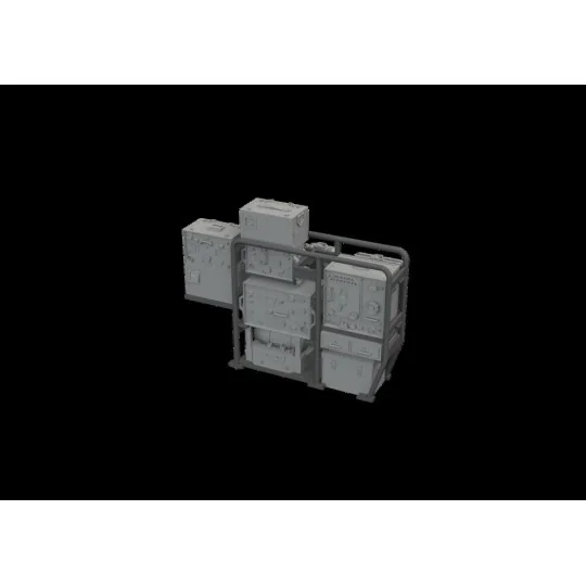 Sd.Kfz. 251/6 Ausf. C radio equipment PRINT DRAGON - Eduard Accesso...