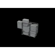 Sd.Kfz. 251/6 Ausf. C radio equipment PRINT DRAGON, 1/35 - Eduard A...